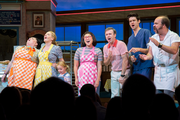 Photo Coverage: Jenna Ushkowitz Takes First Bows in WAITRESS  Image