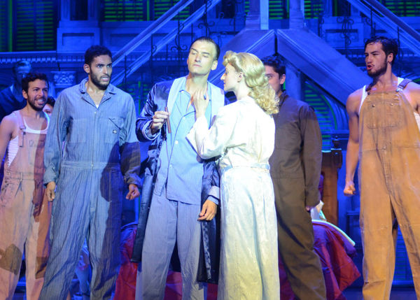 Photo Flash: First Look at Jenny Ashman, Brandon Rubendall, Mark Womack and More in EVITA at Opera North Image