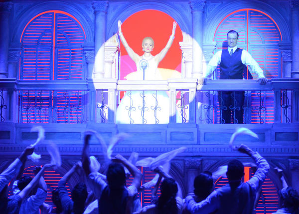 Photo Flash: First Look at Jenny Ashman, Brandon Rubendall, Mark Womack and More in EVITA at Opera North Image