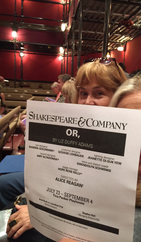 Photo Coverage: OPENING NIGHT:  Shakespeare & Company Presents OR by Liz Duffy Adams 