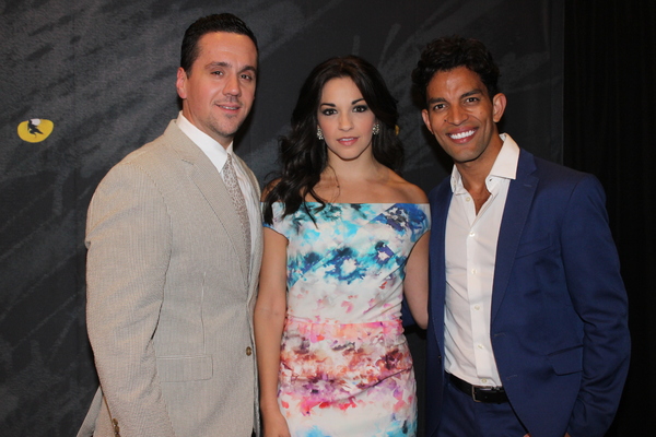 Henry Gainza, Ana Villafane and Carlos E. Gonzalez  Photo