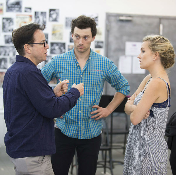 Photo Flash: In Rehearsal with Corbin Bleu, Bryce Pinkham, Lora Lee Gayer and More for Broadway's HOLIDAY INN Image