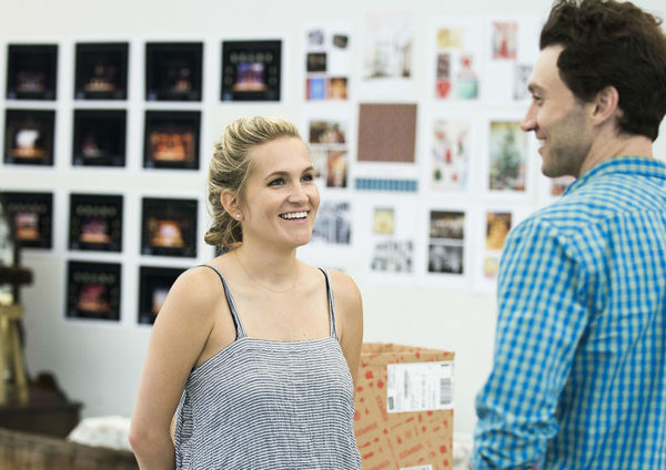 Photo Flash: In Rehearsal with Corbin Bleu, Bryce Pinkham, Lora Lee Gayer and More for Broadway's HOLIDAY INN Image