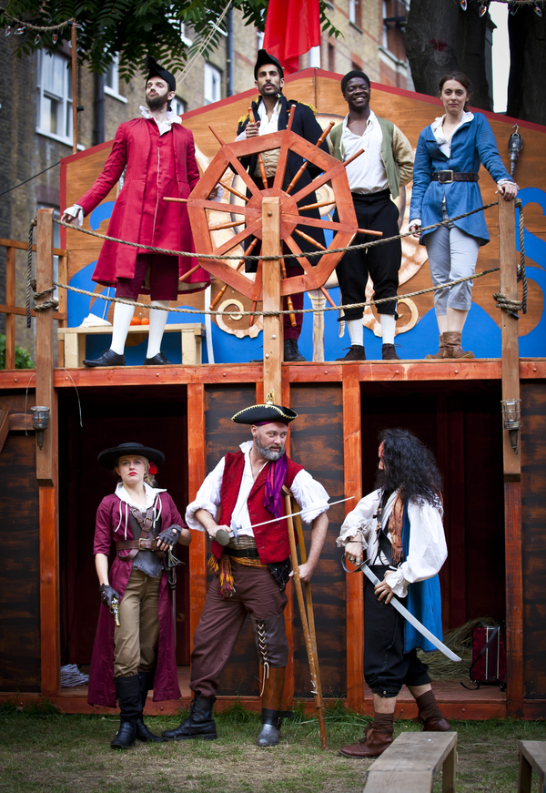 Photo Flash: First Look at Iris Theatre's TREASURE ISLAND, Opening Tonight in Covent Garden Image