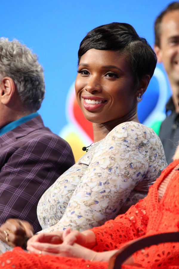 Photo Flash: Kristin Chenoweth & Cast of NBC's HAIRSPRAY LIVE Appear at Summer Press Tour Image