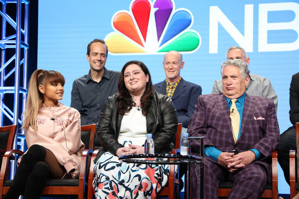 Photo Flash: Kristin Chenoweth & Cast of NBC's HAIRSPRAY LIVE Appear at Summer Press Tour Image