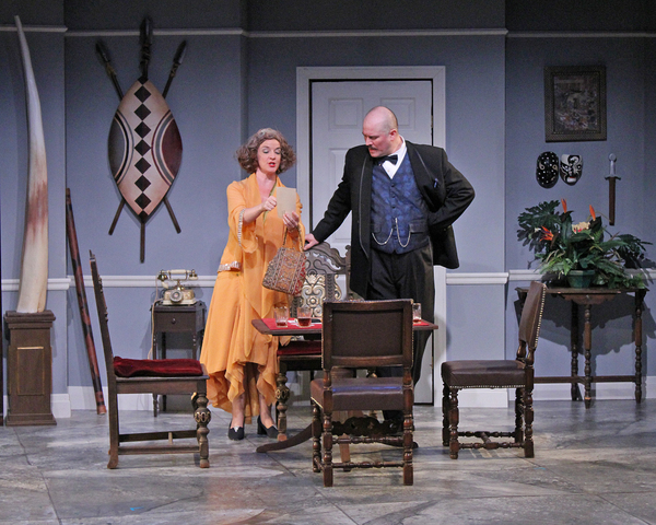 Photo Flash: First Look at Agatha Christie's CARDS ON THE TABLE at Cortland Rep Image