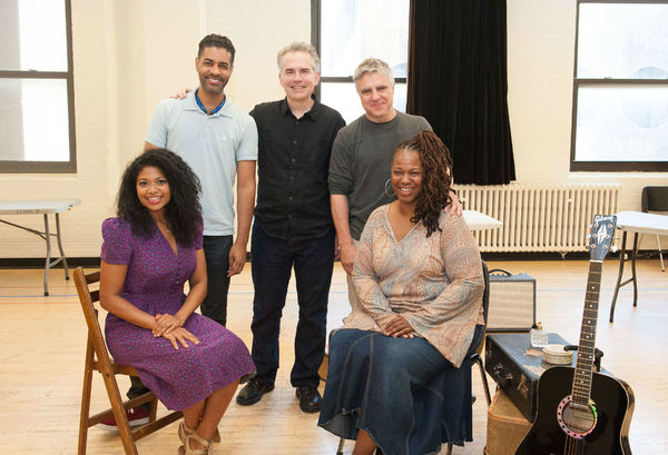 Photo Flash: Rebecca Naomi Jones, Kecia Lewis and More in Rehearsal for MARIE AND ROSETTA at Atlantic Theater Image
