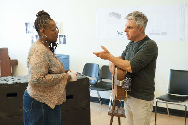 Photo Flash: Rebecca Naomi Jones, Kecia Lewis and More in Rehearsal for MARIE AND ROSETTA at Atlantic Theater Image