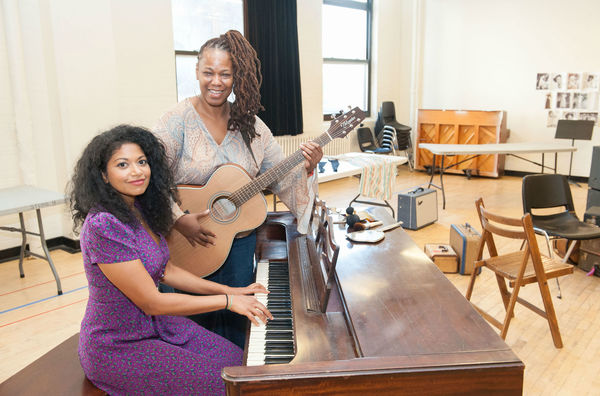 Photo Flash: Rebecca Naomi Jones, Kecia Lewis and More in Rehearsal for MARIE AND ROSETTA at Atlantic Theater Image