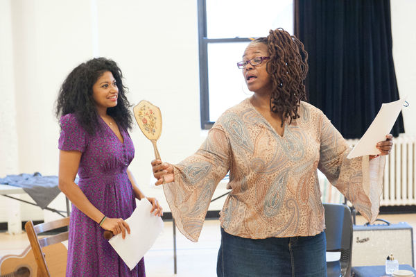 Photo Flash: Rebecca Naomi Jones, Kecia Lewis and More in Rehearsal for MARIE AND ROSETTA at Atlantic Theater Image