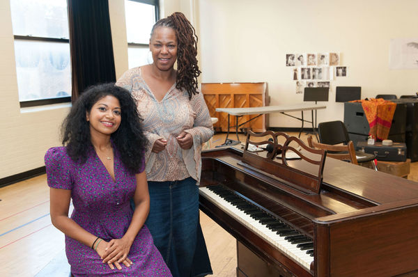 Photo Flash: Rebecca Naomi Jones, Kecia Lewis and More in Rehearsal for MARIE AND ROSETTA at Atlantic Theater Image