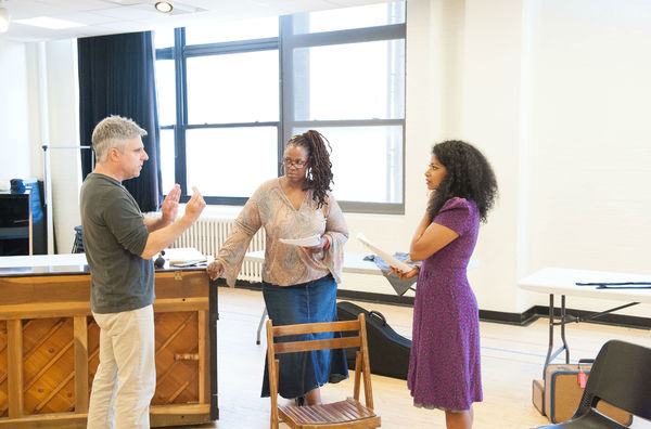 Photo Flash: Rebecca Naomi Jones, Kecia Lewis and More in Rehearsal for MARIE AND ROSETTA at Atlantic Theater Image