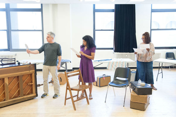 Photo Flash: Rebecca Naomi Jones, Kecia Lewis and More in Rehearsal for MARIE AND ROSETTA at Atlantic Theater Image