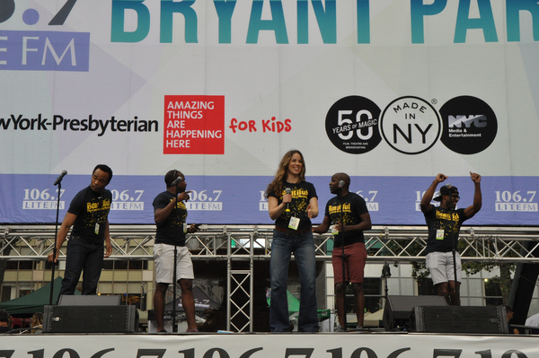 Photo Coverage: HOLIDAY INN, AN AMERICAN IN PARIS & More Perform at Broadway in Bryant Park!  Image