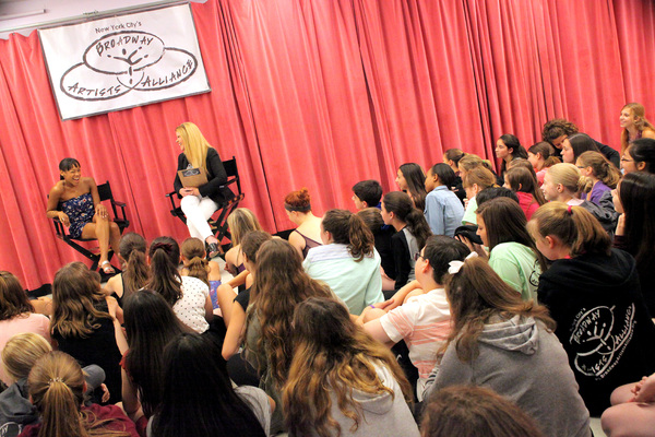 Photo Flash: Tony Winner Nikki M. James Visits Broadway Artists Alliance Image