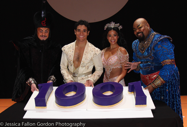 Photo Flash: ALADDIN Celebrates 1,001 Magic Carpet Rides on Broadway! Image