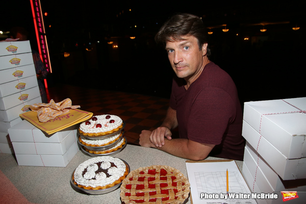 Photo Coverage: Original Dr. Pomatter Nathan Fillion Visits WAITRESS! Image