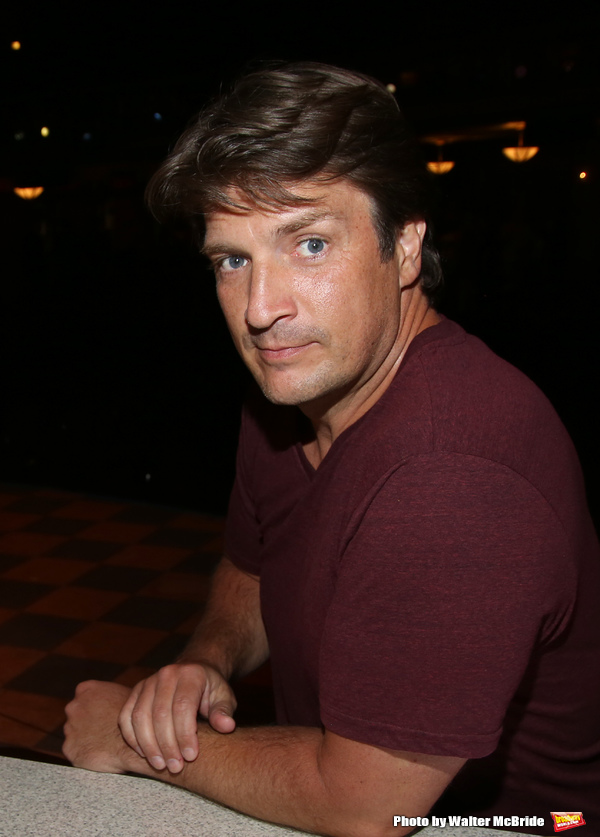 Photo Coverage: Original Dr. Pomatter Nathan Fillion Visits WAITRESS! Image