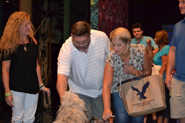 Photo Flash: FINDING NEVERLAND Dedicates Matinee to Fan's Memory Image