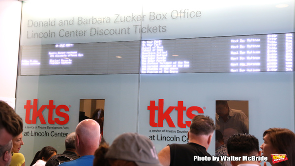 Photo Coverage: New TKTS Booth Pops Up at Lincoln Center  Image