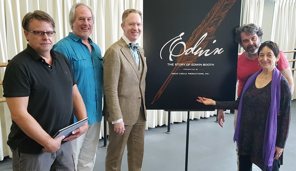 Photo Flash: Meet the Cast of EDWIN, THE EDWIN BOOTH STORY Off-Broadway Image