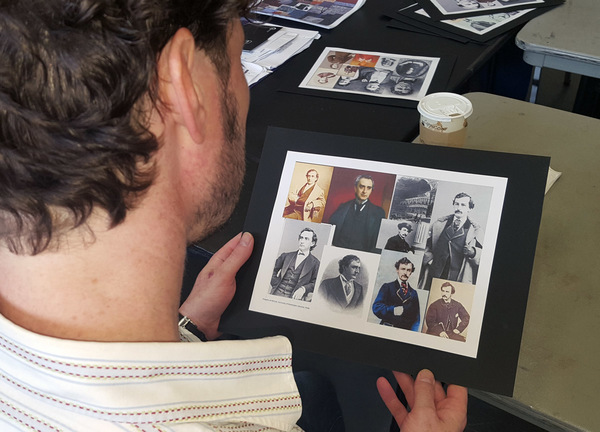 Photo Flash: Meet the Cast of EDWIN, THE EDWIN BOOTH STORY Off-Broadway Image