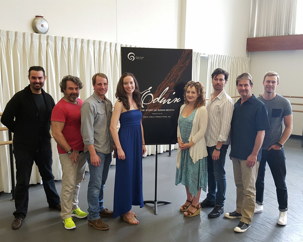 Photo Flash: Meet the Cast of EDWIN, THE EDWIN BOOTH STORY Off-Broadway Image
