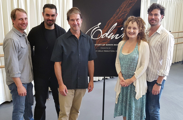 Photo Flash: Meet the Cast of EDWIN, THE EDWIN BOOTH STORY Off-Broadway Image