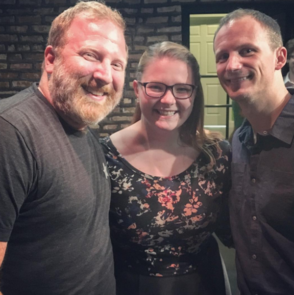 Photo Flash: Creators Hunter Bell and Jeff Bowen Visit NOW. HERE. THIS. Chicago Premiere Image