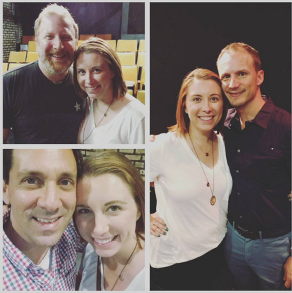 Photo Flash: Creators Hunter Bell and Jeff Bowen Visit NOW. HERE. THIS. Chicago Premiere Image