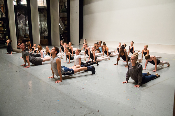 Photo Coverage: Young Dancers Make Broadway Debuts in AN AMERICAN IN PARIS Dance Class!  Image