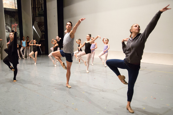 Photo Coverage: Young Dancers Make Broadway Debuts in AN AMERICAN IN PARIS Dance Class!  Image