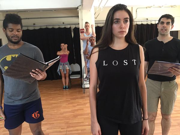 Photo Flash: In Rehearsal with ZUCCOTTI PARK for The New York International Fringe Festival 
