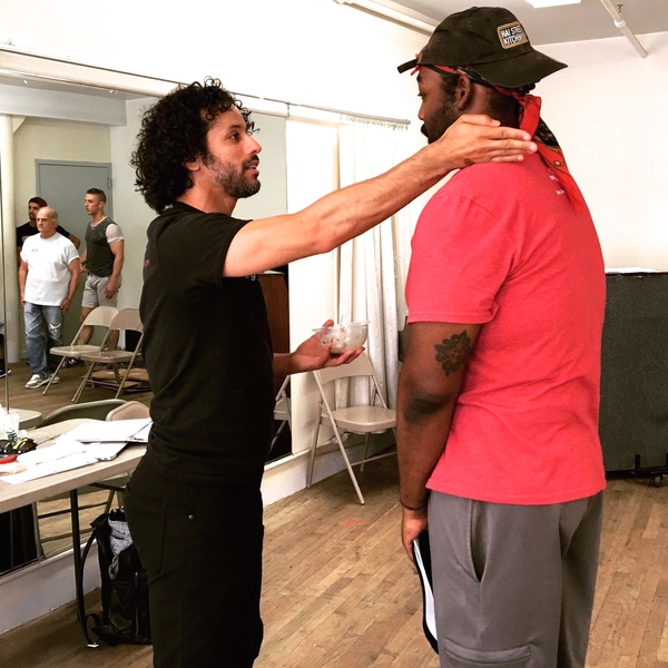 Photo Flash: In Rehearsal with ZUCCOTTI PARK for The New York International Fringe Festival Image