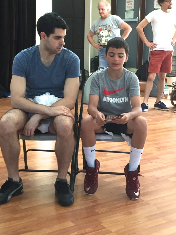 Photo Flash: In Rehearsal with ZUCCOTTI PARK for The New York International Fringe Festival Image