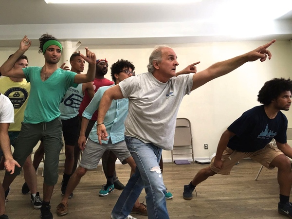 Photo Flash: In Rehearsal with ZUCCOTTI PARK for The New York International Fringe Festival Image