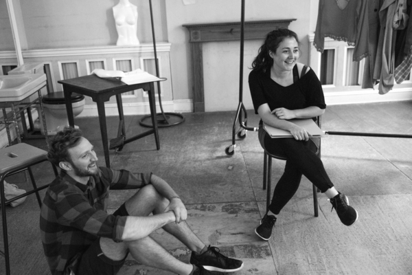 Photo Flash: In Rehearsal With WAITING FOR WAITING FOR GODOT Image