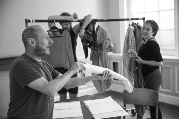 Photo Flash: In Rehearsal With WAITING FOR WAITING FOR GODOT Image