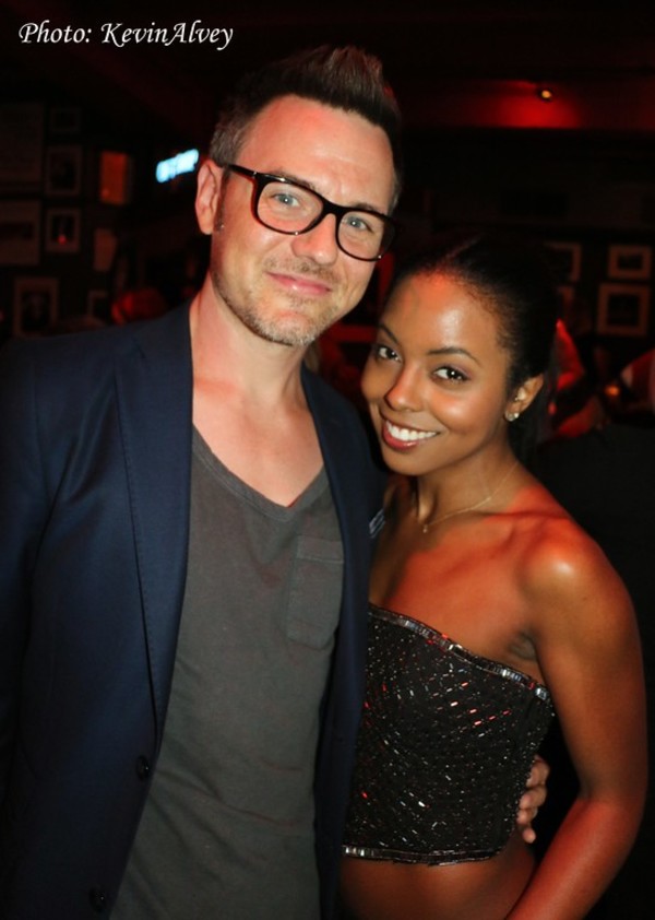 Brian Gallagher and Adrienne Warren Photo