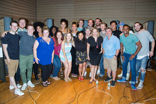 Photo Coverage: THE SPONGEBOB MUSICAL Cast Ditches Bikini Bottom for the Recording Studio! 