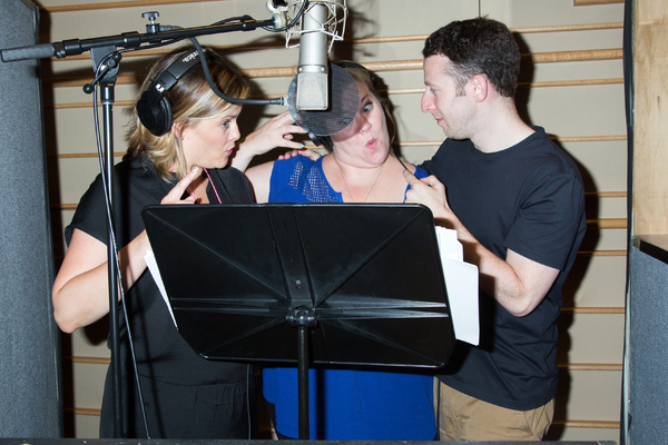 Photo Coverage: THE SPONGEBOB MUSICAL Cast Ditches Bikini Bottom for the Recording Studio!  Image
