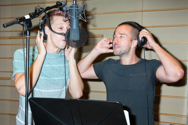 Photo Coverage: THE SPONGEBOB MUSICAL Cast Ditches Bikini Bottom for the Recording Studio! 