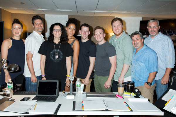 Photo Coverage: THE SPONGEBOB MUSICAL Cast Ditches Bikini Bottom for the Recording Studio! 