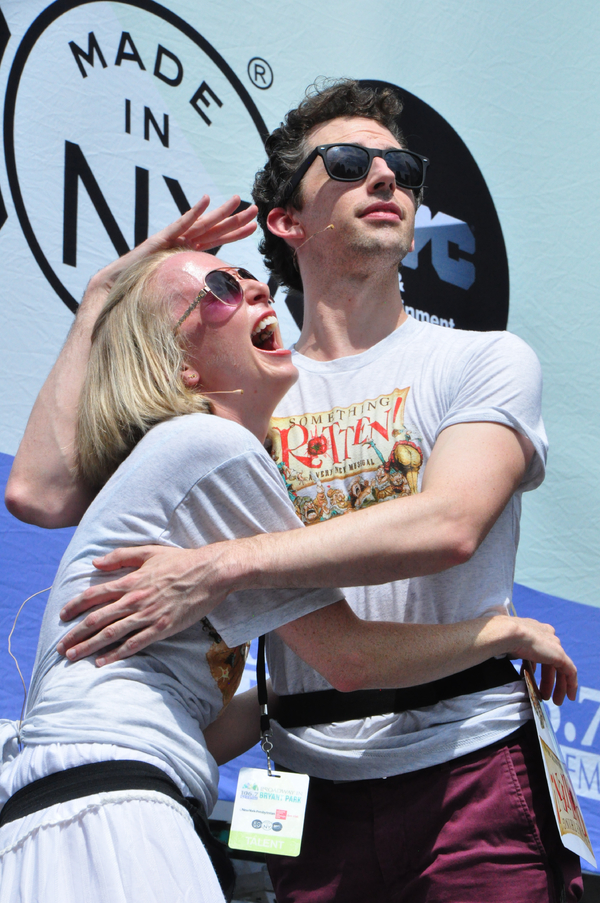 Photo Coverage: Broadway in Bryant Park Presents Casts of PHANTOM OF THE OPERA, SOMETHING ROTTEN AND MORE! Image