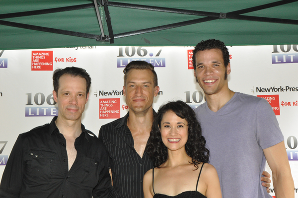 Laird Mackintosh, Bryne Ryness, Ali Ewoldt and Jordan Donica Photo