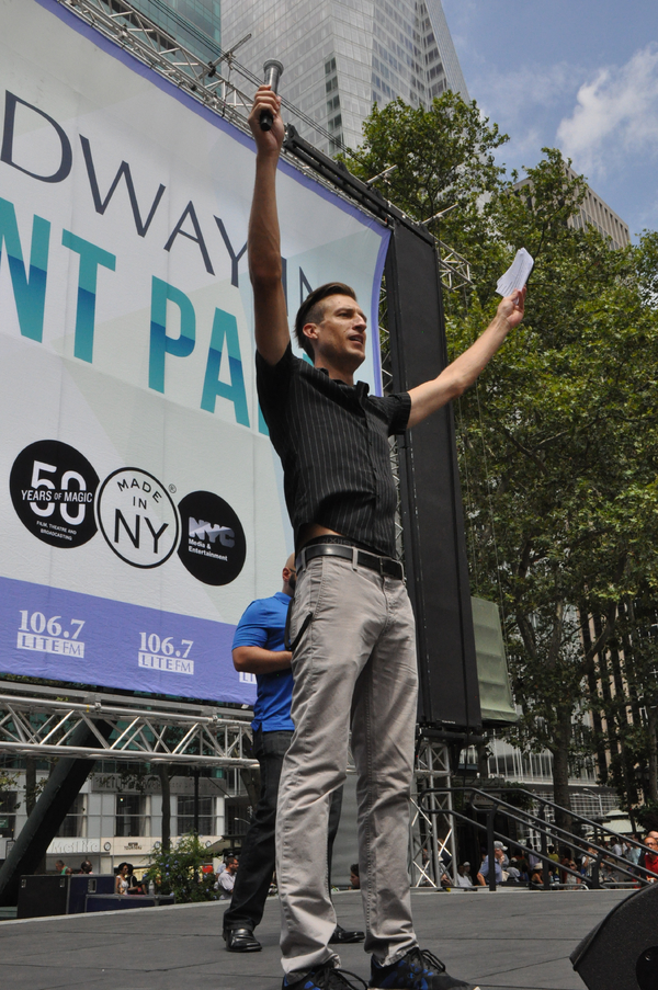 Photo Coverage: Broadway in Bryant Park Presents Casts of PHANTOM OF THE OPERA, SOMETHING ROTTEN AND MORE! Image