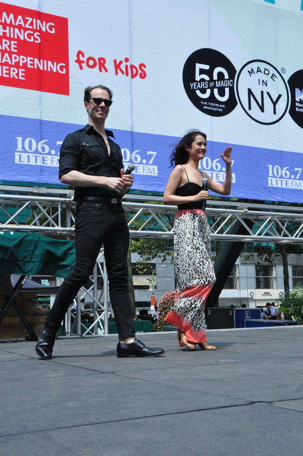 Photo Coverage: Broadway in Bryant Park Presents Casts of PHANTOM OF THE OPERA, SOMETHING ROTTEN AND MORE! Image