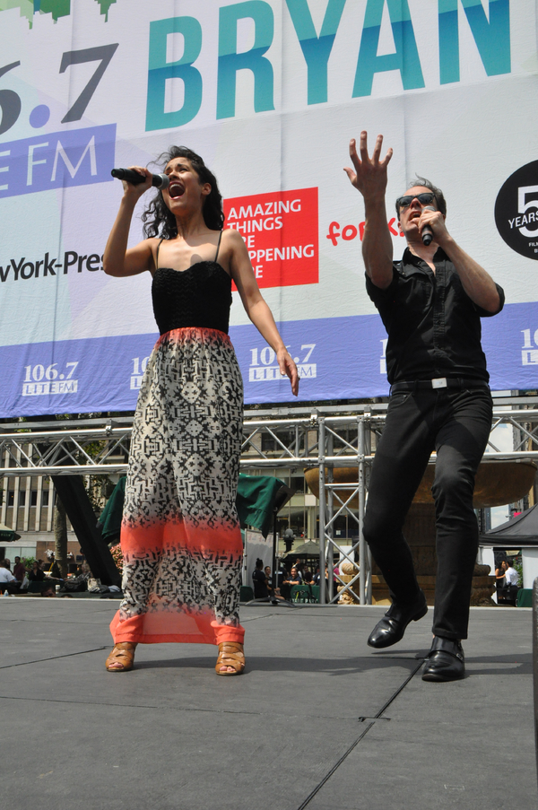 Photo Coverage: Broadway in Bryant Park Presents Casts of PHANTOM OF THE OPERA, SOMETHING ROTTEN AND MORE! Image