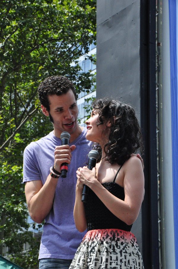 Photo Coverage: Broadway in Bryant Park Presents Casts of PHANTOM OF THE OPERA, SOMETHING ROTTEN AND MORE! Image